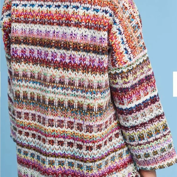 Multicolor Women's Knit Cardigan - Picture 3 of 7